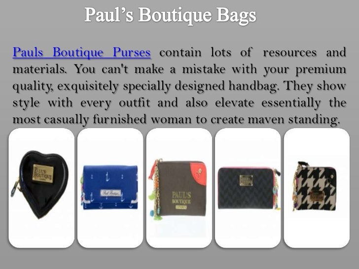 3 exclusive collections of pauls boutique