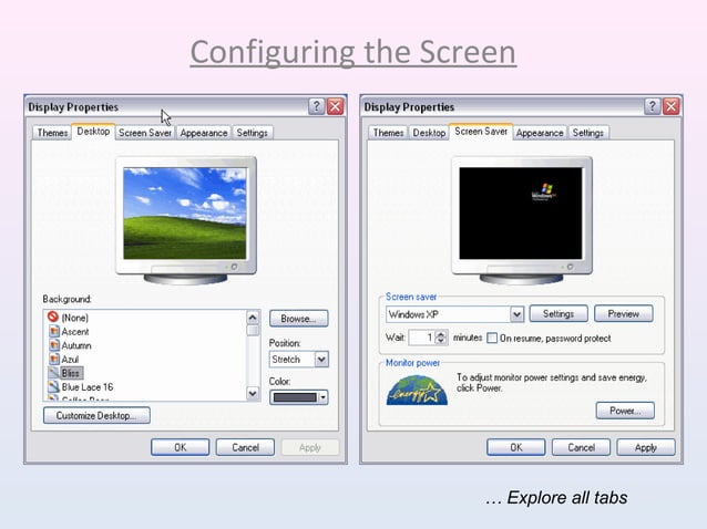 EXPLORING WINDOWS SETTINGS visual data 4