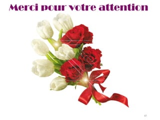 45
Merci pour votre attention
 