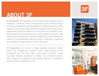 3F Construction Corporate Brochure | PPT