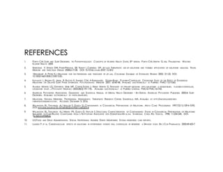 1.
2.
3.
4.
5.
6.
7.
8.
HTTP://DX.DOI.OR G/10.1016/S0025-6196(11)63555-6
9.
0.1021/TX970202H
10.
11.
 