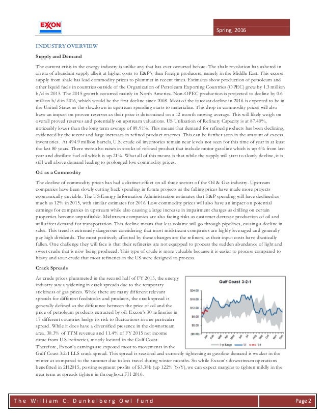 Exxon Initiating Coverage Report