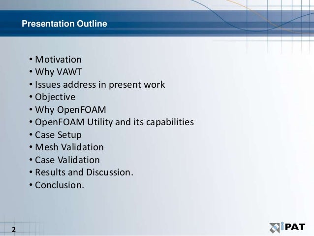 Writing masters thesis presentation