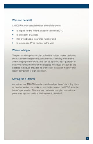 rdsp brochure | PDF