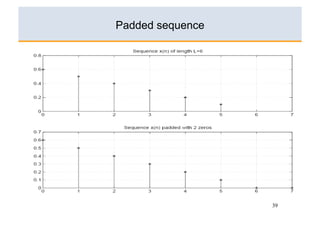 Padded sequence




                  39
 