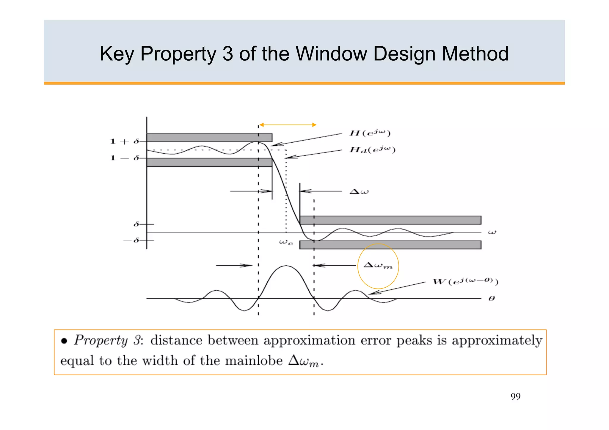 Key Property 3 of the Window Design Method




                                             99
 
