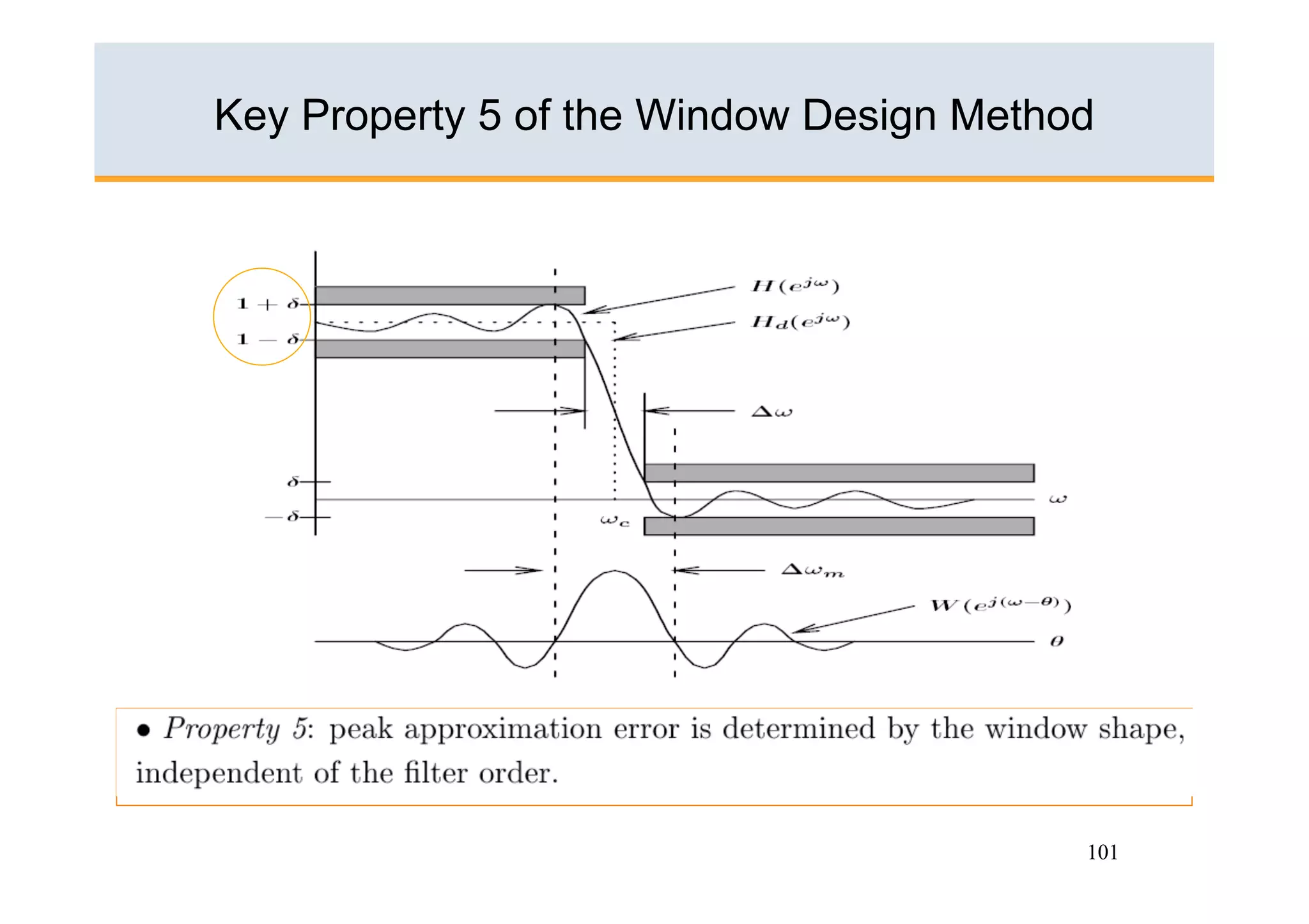 Key Property 5 of the Window Design Method




                                         101
 