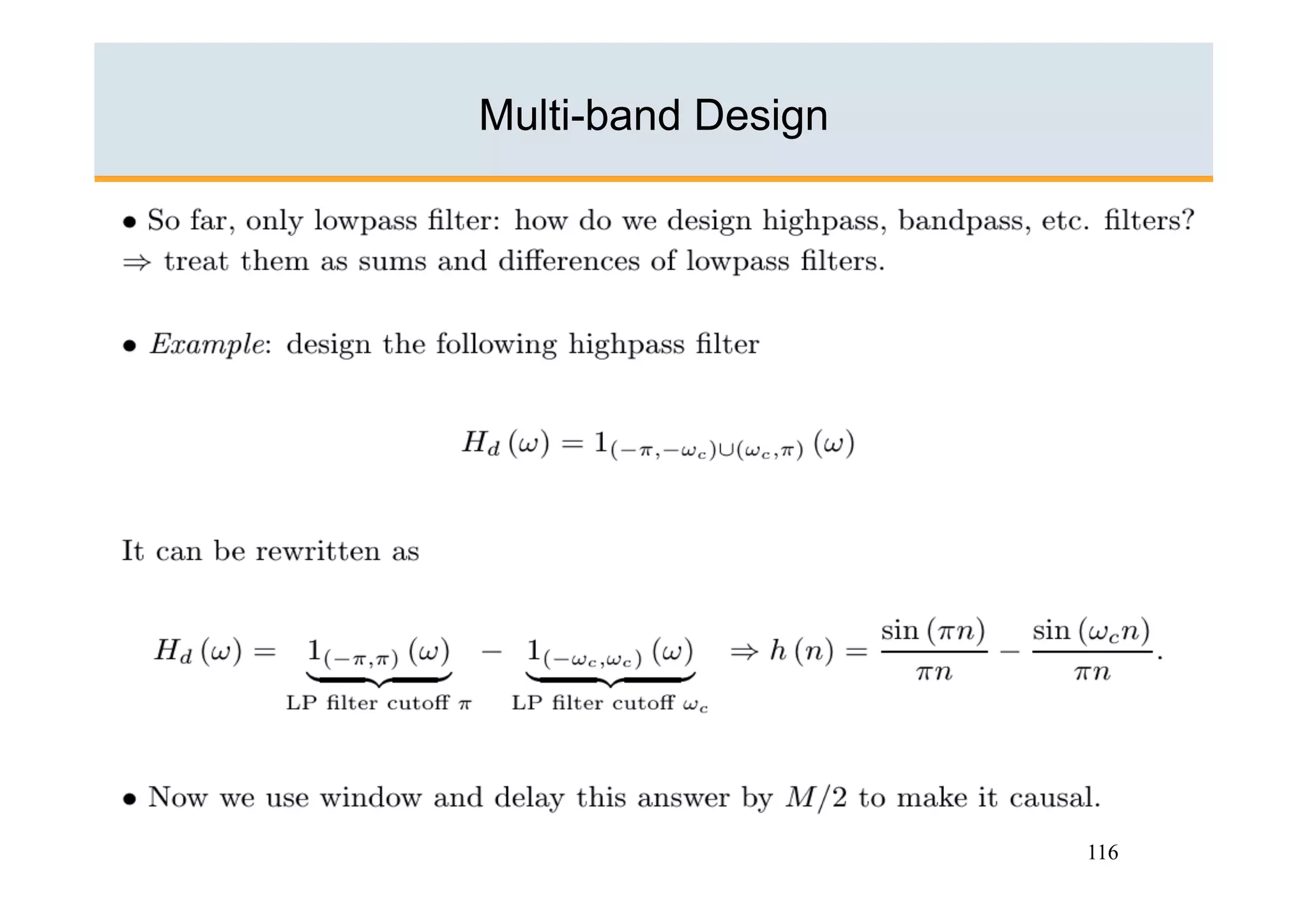 Multi-band Design




                    116
 