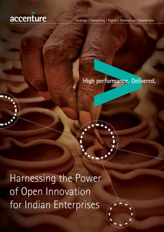 Harnessing the Power
of Open Innovation
for Indian Enterprises
 