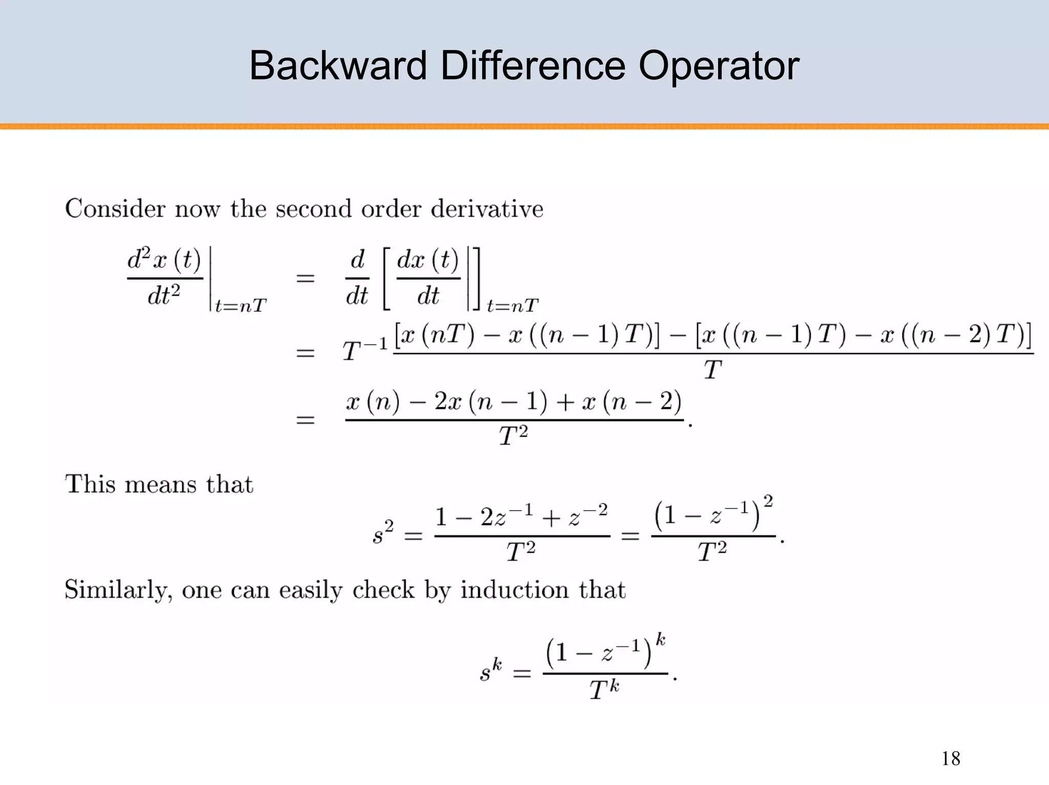 Design of IIR filters