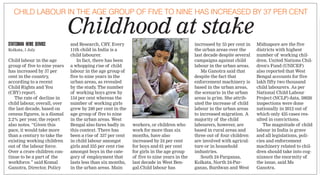 PRAISE FOR MAMATA
ON BC ROY'S BIRTH
ANNIVERSARY
P14
INSIDE OUT
IN CINEMAS
P14
THUMBNAILS
Under-privileged children
during a function to observe
Doctors’ Day at Baguihati in
Kolkata on Wednesday. nsns
KOLKATA, THURSDAY 02 JULY 2015
www.thestatesman.com
C M Y K
C M Y K
NATIONALFOODSECURITY
ACTTAKESEFFECTINSTATEACTIONTOBETAKENAGAINSTRATIONDEALERSWHOCHEATBENEFICIARIES: MINISTER
STATESMAN NEWS SERVICE
Kolkata, 1 July
The state food and supplies
departmentwilltakestrong
action against ration deal-
ers in case they violate the
NationalFoodSecurityAct,
Mr Jyotipriya Mallick, the
state minister for food and
supplies said today.
Mr Mallick said that if
any ration dealer shorts
anybeneficiaryof thequan-
tity of PDS foodgrain he or
she is entitled to, the deal-
erwouldbepenalised.“Such
dealers may face fine and
jail,” he said.
TheNationalFoodSecu-
rity Act is being imple-
mented from today in the
state.
Mr Mallick said the Act
will be completely imple-
mentedinalldistrictsby30
September.
Aseriesof meetingswill
be held in each district to
inform the district level
officials regarding the Act
andessentialstepsforimple-
menting it. The first meet-
ing was held in Hooghly
twodaysago,inwhichsenior
officialsfromthestatefood
and supplies department
anddistrictlevelofficialspar-
ticipated.
“It was the first meeting
in South Bengal where we
havediscussedhowtoensure
proper implementation of
theNationalFoodSecurity
Act and expedite the pro-
cedure of distributing the
digitalrationcards,”saida
senior official of the state
food and supplies depart-
ment.
Economicallybackward
people will get 35 kilogram
of foodgrain(rice,wheatand
flour) each month through
the public distribution ser-
vice.
Rice will be given at Rs
3 per kilogram and wheat
willbegivenatRs2perkilo-
gram.
The official said that
beneficiariesunderthisAct
can lodge complaints with
thedistrictgrievancecellif
they are cheated by ration
dealers.
The activities of the
ration dealers will be mon-
itored. All complaints
regardingmalpracticeswill
be inquired into by senior
officials of the food and
supplies department.
Mr Mallick claimed the
Centre is slashing the
kerosene oil quota for the
state every month. He said
thestategovernmentistry-
ing to provide kerosene oil
to people through the PDS
despite all difficulties.
STATESMAN NEWS SERVICE
Kolkata, 1 July
Civicvolunteersassistingthe
statepolicehavedemanded
payment of pending allo-
wances, even as chief min-
ister Mamata Banerjee
announced an increase in
their wages.
MissBanerjeeyesterday
announced a hike in their
remunerationfromRs2,800
to 5,500 per month, 14 days
leaveinayearand10percent
reservation in the post of
home guards.
“Our payments are at
least three to four months
behind. Miss Banerjee
shouldfirstarrangefordis-
bursing our pending
allowances,”saidMrSanjay
Poria, West Bengal Civic
Police Association presi-
dent.
The association had
lodgedacomplaintwiththe
InternationalLabourOrgan-
isation last year following
which Centre had sought a
report from the state gov-
ernment.
“We are happy with the
announcement but we feel
thatithasbeenmadeinview
of theelections.Ourwages
are being delayed due to
financial constraint of the
government. How is it pos-
sible to pay the enhanced
wages? Moreover, it would
have been much better had
our services been regu-
larised,” said Mr Poria. In
the past one year around
10,000 volunteers had been
left jobless, he added.
The Civic Police Volun-
teer Force, also known as
‘GreenPolice’,wasraisedby
theKolkataMunicipalCor-
porationin2008toassistthe
Kolkata Police in traffic
management.Lateron,the
state government appoint-
ed around 1.30 lakh civic
policeoncontractualbasis.
Apartfromassistingtraf-
fic police, civic police per-
sonnel have been attached
to different police stations.
The government has
recently redesignated the
civic police volunteers as
civic volunteers.
NewTownlocalsscepticalof watersupplypledge
STATESMAN NEWS SERVICE
Kolkata, 1 July
Reportsthatsupplyof piped
drinkingwatertoNewTown,
Rajarhat, will begin by the
end of the year have been
greeted with scepticism by
the area's residents.
MrSomnathMukherjee,
who has been staying in
the area for the past decade
said: “It would be good to
have piped water that is
free of arsenic contamina-
tion but when we will get it
isaverybigquestion.”Sim-
ilar doubts were expressed
by Mrs Subhadra Chowd-
hury,aseniorbankofficial.
She said: "When we moved
in, we did not know that we
willnotgetfilteredwater.In
the past one decade we had
to buy drinking water. We
didnotdrinkthewaterthat
is available because of
arsenic contamination.”
Theapprehensionof the
residents is not without
basis.Aseniorofficialof the
state Public Health Engi-
neering department said
thatitwouldtakealongtime
to provide filtered water to
individual premises as
pipelines would have to be
laidfromthefiltrationplant
to individual premises. “It
takesseveralmonthsseveral
monthstosetupawatersup-
plysysteminanytownship
and so supplying filtered
waterbytheendof thisyear
is a dream. However, the
schememaystartinasmall
way,” he said.
According to the gov-
ernment'splans,unfiltered
water from river Hooghly
will be lifted from Deben-
drabalaghatnearChitpore
and then taken by a 6-feet
diameter underground
pipeline over a distance of
20.3kilometrestoRajarhat,
whereitwillbetreatedand
suppliedtohomes.Theesti-
mated cost of the project is
Rs450crore.Itwillbeborne
by the Housing and Infra-
structureDevelopmentCor-
poration (Hidco).
A senior official of the
state Public Health Engi-
neering department said
laying of the underground
pipeline over a distance of
10.5 km has been complet-
edandworkisnowontolay
the remaining 9.8 km. The
capacity of the project will
be 20 million gallons of
water per day (mgd), and
later it will be upgraded to
100mgd.TheerstwhileLeft
Frontgovernmentthathad
launched the township did
not prepare any water sup-
plyscheme.Tocopewiththe
situation Hidco allowed
sinking of 57 deep tube-
wells when people began
occupyingflatsoveradecade
ago.
After coming to power,
chief ministerMissMama-
ta Banerjee asked Hidco to
prepare a drinking water
scheme. The official said
thatthewatersupplyscheme
would benefit Salt Lake,
Nabadiganta Industrial
Township area in sector V
and south Dum Dum
municipality.
School children at a performance to celebrate Van Mahotsav, organised by SHER at St Joseph College in Kolkata on
Wednesday. nDilip Dutta
Kolkata,1July:Theadmission
processinScottishChurch
College resumed today
amidstdharnabysomestu-
dentswhodemandedtheres-
ignation of the rector, Pro-
fessor John Abraham. The
college authorities had put
off theadmissionprocessfol-
lowing an agitation by the
students against the col-
lege authorities’ imposing
a dress code on students.
Highereducationminister
Partha Chatterjee had
requestedtheauthoritiesto
resumeadmissionprocess.
Thestudentstodayprotest-
edagain,demandingresig-
nation of the rector for im-
posing the dress code. SNS
ADMISSION
RESUMES AT
SCOTTISH
CHURCH COLLEGE
CHILD LABOUR IN THE AGE GROUP OF FIVE TO NINE HAS INCREASED BY 37 PER CENT
STATESMAN NEWS SERVICE
Kolkata, 1 July
Child labour in the age
group of five to nine years
has increased by 37 per
cent in the country,
according to a recent
Child Rights and You
(CRY) report.
The rate of decline in
child labour, overall, over
the last decade, based on
census figures, is a dismal
2.2% per year, the report
also notes. “Given this
pace, it would take more
than a century to take the
existing working children
out of the labour force.
Over a crore children con-
tinue to be a part of the
workforce.” said Komal
Ganotra, Director, Policy
and Research, CRY. Every
11th child in India is a
child labourer.
In fact, there has been
a whopping rise of child
labour in the age group of
five to nine years in the
urban areas, as revealed
by the study. The number
of working boys grew by
154 per cent whereas the
number of working girls
grew by 240 per cent in the
age group of five to nine
in the urban areas. West
Bengal also fares badly in
this context. There has
been a rise of 337 per cent
in child labour amongst
girls and 335 per cent rise
amongst boys in the cate-
gory of employment that
lasts less than six months,
in the urban areas. Main
workers, or children who
work for more than six
months, have also
increased by 24 per cent
for boys and 61 per cent
for girls in the age group
of five to nine years in the
last decade in West Ben-
gal.Child labour has
increased by 53 per cent in
the urban areas over the
last decade despite several
campaigns against child
labour in the urban areas.
Ms Ganotra said that
despite the fact that
enforcement machinery is
based in the urban areas,
the scenario in the urban
areas is grim. She attrib-
uted the increase of child
labour in the urban areas
to increased migration. A
majority of the child
labourers, however, are
based in rural areas and
three out of four children
are involved with agricul-
ture or in household
industries.
South 24-Parganas,
Kolkata, North 24-Par-
ganas, Burdwan and West
Midnapore are the five
districts with highest
number of working chil-
dren. United Nations Chil-
dren's Fund (UNICEF)
also reported that West
Bengal accounts for five
lakh fifty two thousand
child labourers. As per
National Child Labour
Project (NCLP) data, 59026
inspections were done
nationally in 2012 out of
which only 435 cases res-
ulted in convictions.
The magnitude of child
labour in India is grave
and all legislations, poli-
cies and enforcement
machinery related to chil-
dren should take into cog-
nizance the enormity of
the issue, said Ms
Ganotra.
STATESMAN NEWS SERVICE
Kolkata, 1 July
TheKolkataMunicipalCor-
poration will issue show-
causenoticeandcouldgoto
theextentof cancellingthe
enrolment of cooperatives
collecting parking fees if
theyarefoundviolatingthe
terms of their contracts.
Seniorcivicofficialssaid
thattheagencieswereoften
found allowing parking of
vehicles horizontal to the
kerb,floutingthestipulation
of parkingvehiclesparallel
to the kerb. The additional
money thus collected was
divided among the police,
political parties and park-
ing agencies. The police
even does not book cars
whentheyareparkedonthe
pavement.Asaresult,KMC
islosingrevenuetothetune
of lakhsof rupees.Todiscuss
these issues a meeting was
heldinNabannaonTuesday.
It was attended by mayor
SovanChatterjee,Debashis
Kumar(member,mayor-in-
council in charge of parks,
squares and parking) and
commissioner of police
Surajit Kar Purakayastha.
ItwasdecidedthatKMC
would issue show-cause
notice to the agencies col-
lecting parking fees and
evencanceltheirallotment
if theywerefoundtobeflout-
ingthetermsandconditions
of the contract.
The agencies collecting
parking fees are divided
intofourcategoriesdepend-
ing on their experience.
Agencieswithmorethan20
years' experience belong to
Acategorywhilethosehav-
ingexperienceof morethan
10yearsbutlessthan20years
belong to B category.
Thosewithmorethanfive
yearsbutlessthan10years'
experience belong to C cat-
egory and those with less
than 5 years' experience
belong to D category.
There are nine coopera-
tivesthatmanage4,849cars
while those belonging to B,
C and D categories manage
633,886and384carsrespec-
tively.
Truckowners,operators
togoonstrikefrom9July
STATESMAN NEWS SERVICE
Kolkata, 1 July
Truckownersandoperators
willgoonatwo-daybusstri-
ke in the state from 9 July
protesting against police
‘atrocities’. The operators
will also not allow other
truckstoenterintothestate
on9and10July.Privatebus
andminibusoperatorshave
also called a two-day bus
strike from 9 July against
police excesses.
“Statetransportminister
Madan Mitra is in jail for
morethansixmonths.Prin-
cipalsecretaryof thetrans-
port department Mr Ala-
pan Bandyopadhyay is
always busy with the chief
minister to oversee other
administrativeworks.There
is no body to listen to our
grievances,” alleged Mr
Subash Bose, generalsec-
retary, Federation of West
Bengal Truck Operators
Association.
Trucksoperatorscarry-
ing fruits, vegetables, fish
and meat that come from
other states have to pay
bribestopolice,truckoper-
ators alleged.
Asaresult,priceof fruits,
vegetables and fish have
gone up in the state, truck
operators said. The truck
operatorsarealsodemand-
ing to stop overloading, po-
liceharassmentandimme-
diate repair of roads.
Basculebridgestunt
costsmanhislife
STATESMAN NEWS SERVICE
Kolkata, 1 July
A45-year-oldmandiedafter
falling from Nazrul Setu at
Kidderpore while attempt-
ing a stunt when the two
arms of the collapsible
bridge opened to let a ship
to pass at around 1 a.m.
today.
Police said the victim,
RajkumarDas,aresidentof
Karl Marx Sarani and an
employee of Kolkata Port
Trust, was an alcoholic
and had run up on to the
bridge after seeing it was
opening up.
Police suspect that he
attempted the stunt
thinking it would not be a
difficult feat to jump from
onearmof thebridgetothe
other.
Butthefeatprovedfatal-
ly difficult for him because
he misjudged the distance
betweenthetwoarmsafter
they opened.
He lost balance and fell
right to the bottom of the
bridge receiving severe
injuries.
The state fire and emer-
gencyservicesdepartment
was contacted as it was not
possibleforthepoliceonduty
at the spot to rescue the
man on their own.
The state fire
department officers from
Kolkata Port rushed to the
spotandrecoveredtheman.
He was declared brought
dead when taken to SSKM
Hospital.
Apoliceofficersaidthat
themanhadrunupontothe
arm on the eastern side
when the on-duty police-
menwerecheckingvehicles
at the other end of the
bridge.
Kolkata,1July:Twomoreper-
sons were arrested early
thismorninginconnection
withtheincidentof yester-
day's attempt at robbery in
aflatinNeelamBuildingin
ParkStreet.Thepolicesaid
one accused Md Raju was
arrested in a hideout near
hishomeatShibpurinHow-
rah while his associate Md
Munna, a resident of Rab-
indra Sarani, was arrested
inBurabazararea.Localpeo-
plecaughtthemainaccused
Imtiaz yesterday when he
along with the other two
weretryingtofleeafterhit-
tinganelderlywomanonthe
headwithahammer.Acting
on a tip-off, two teams com-
prisingpolicemenfromPark
Street police station con-
ducted raids in two differ-
ent places early this morn-
ing and arrested them.
Imtiazisoriginallyares-
identof Gujaratbuthadbeen
living in the city for a few
years. SNS
Kolkata,1July:Thecentenary
of Zoological Survey of
India was observed in the
city today.
TheCentenaryRun,one
of the events to mark the
occasion,beganfromtheAsi-
aticSocietyandendedatthe
Prani Vigyan Bhawan, the
headquartersof ZSIatNew
Alipore.
On the occasion all
Zoological Survey of India
officials and staff took the
centenarypledgeof serving
the nation.
Mr K Venkatarman,
director,ZSI,saidthatallthe
16 regional centres of ZSI
situated in various parts of
thecountryalsocelebrated
the centenary. SNS
Childhood at stake
Civicvolunteerswant
arrearsclearedfirst
FOR THE GREENS
TWO MORE
ARRESTED IN
PARK STREET
ROBBERY BID
SI injured: A sub-
inspector of Siliguri
CommissionerateMr
AjaySubbawasinjured
after being hit by an
unknown vehicle at
DorinaCrossingaround
7.30 a.m. on Wednes-
day.Hewasthenadmit-
ted to the SSKM
Hospital. SNS
Constable killed: A
40-year-old constable
of Kolkata Police Md
Zaminul Haque, was
killed after being hit
by a lorry while trav-
ellingonavan-rickshaw
atNalhatiinBirbhum
around 5 a.m. on
Wednesday. SNS
Mason beaten up: A
mason was beaten to
death by some vil-
lagersafterheslashed
a28-year-oldwomanon
her neck at Begam-
pur in Baruipur on
Wednesday.Thewoman
was admitted to the
hospital. SNS
ZSI CENTENARY
OBSERVED
The Food Securi-
ty Act makes
access, at the
individual level,
to adequate
quantities of food
at affordable
prices a legal
entitlement
Pregnant
women, lac-
tating mothers,
and certain cate-
gories of childr-
en are eligible
for free meals
3 The Bengal
govt plans to
complete imple-
mentation of the
Food Security Act
in all districts by
30 September
4The Food
Security Act
covers the mid-
day meal sch-
eme, ICDS and
the Public Distri-
bution System
1 PDS benefici-
aries are enti-
tled to 5 kg of fo-
odgrains per per-
son per month at
Rs 3/kg for rice,
Rs 2/kg for wheat
2
FOOD RIGHTS
KMCtoissueshow-causenoticeto
parkingagenciesif founderrant
 