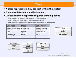 Lecture 2 Software Engineering and Design Object Oriented Programming ...