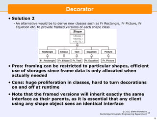 Lecture 5 Software Engineering and Design Design Patterns