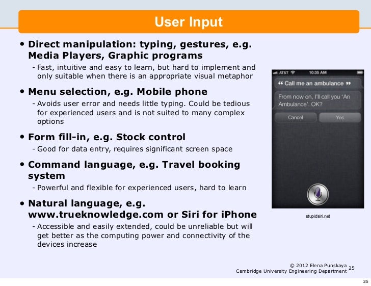 Lecture 7 Software Engineering and Design User Interface Design