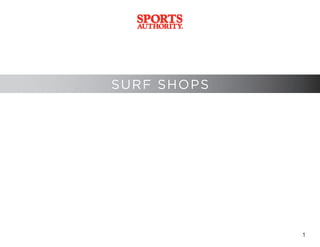 1
SURF SHOPS
 
