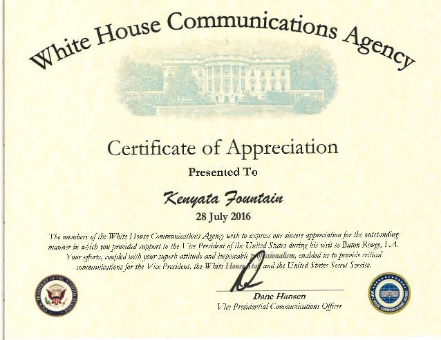 white house communications agency