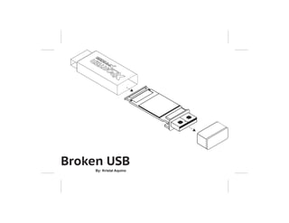 Broken USB
By: Kristal Aquino
 