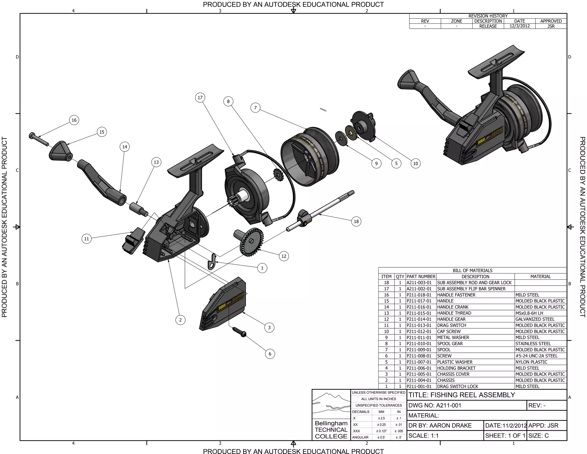 Fishing Reel Assembly PPT