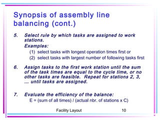 3 facility layout | PPT