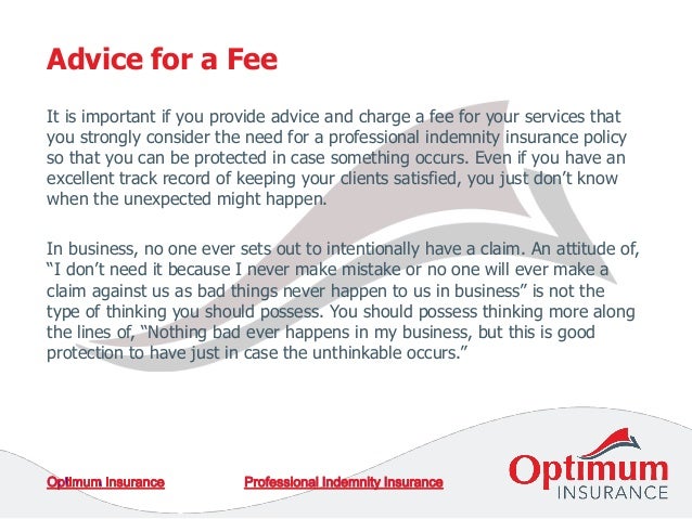 3 facts about pi insurance that you should know