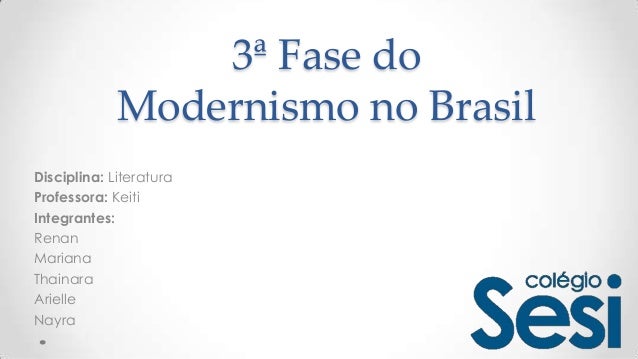 Modernismo No Brasil Contexto E Caractersticas Mais Bolsas