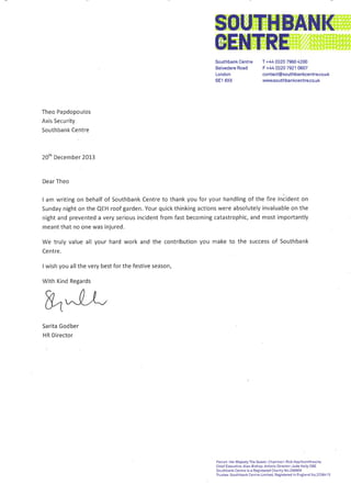 SBC Commendation Letter 2