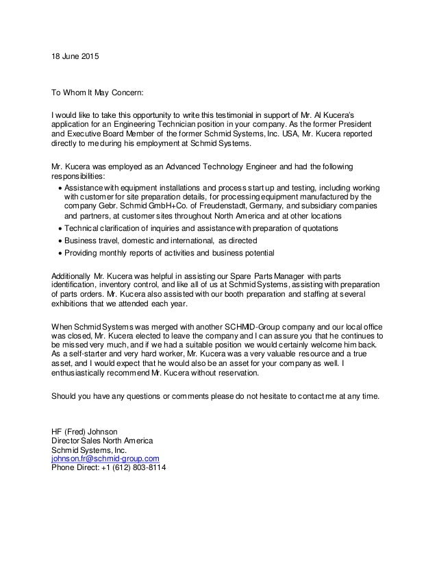fred johnson testimonial letter 061815 how to write testimonial letter