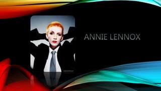 One of the finest and most outstanding musical voices of
our time, singer, songwriter, campaigner and activist, Annie
Lenn...