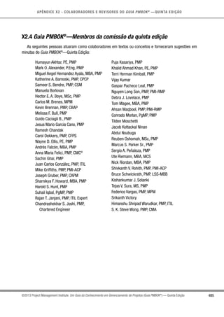 Pmbok 5a edição