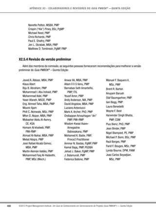 Pmbok 5a edição