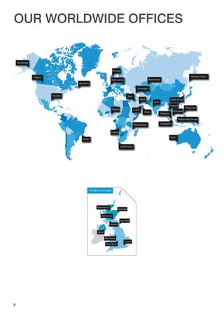 OUR WORLDWIDE OFFICES
9
 