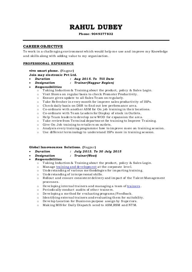 improve my resume