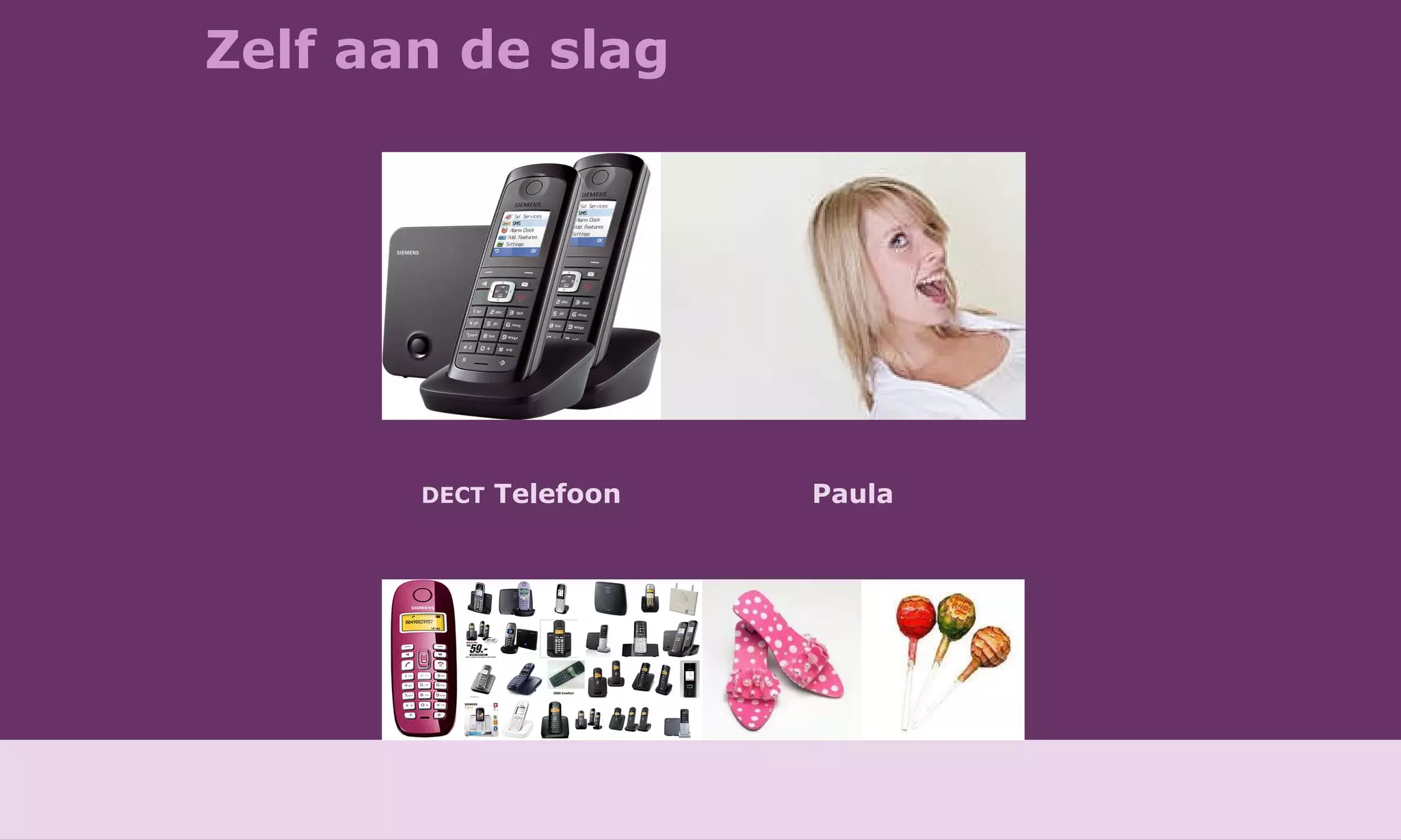 Zelf aan de slag DECT  Telefoon Paula 