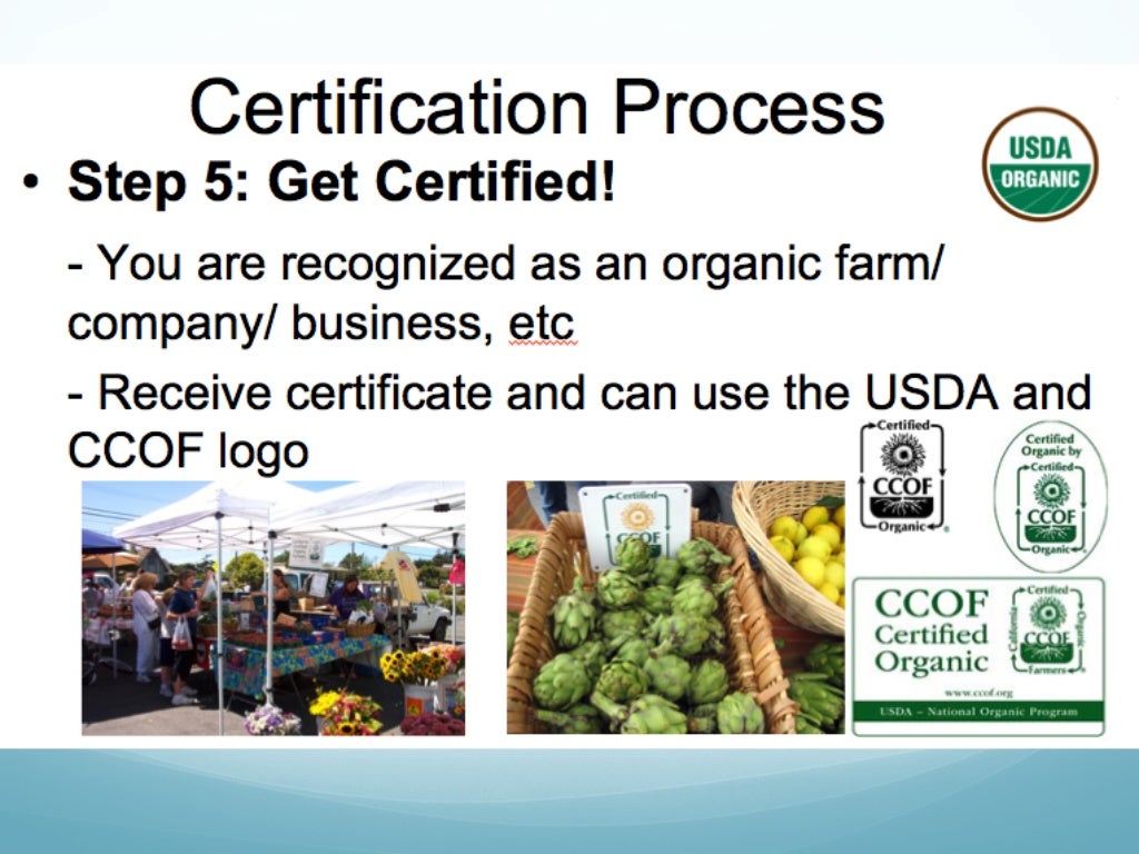 Organic Certification Process