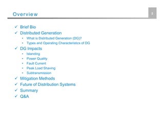 Microsoft PowerPoint - Impacts of Distributed Generation (Public Copy ...