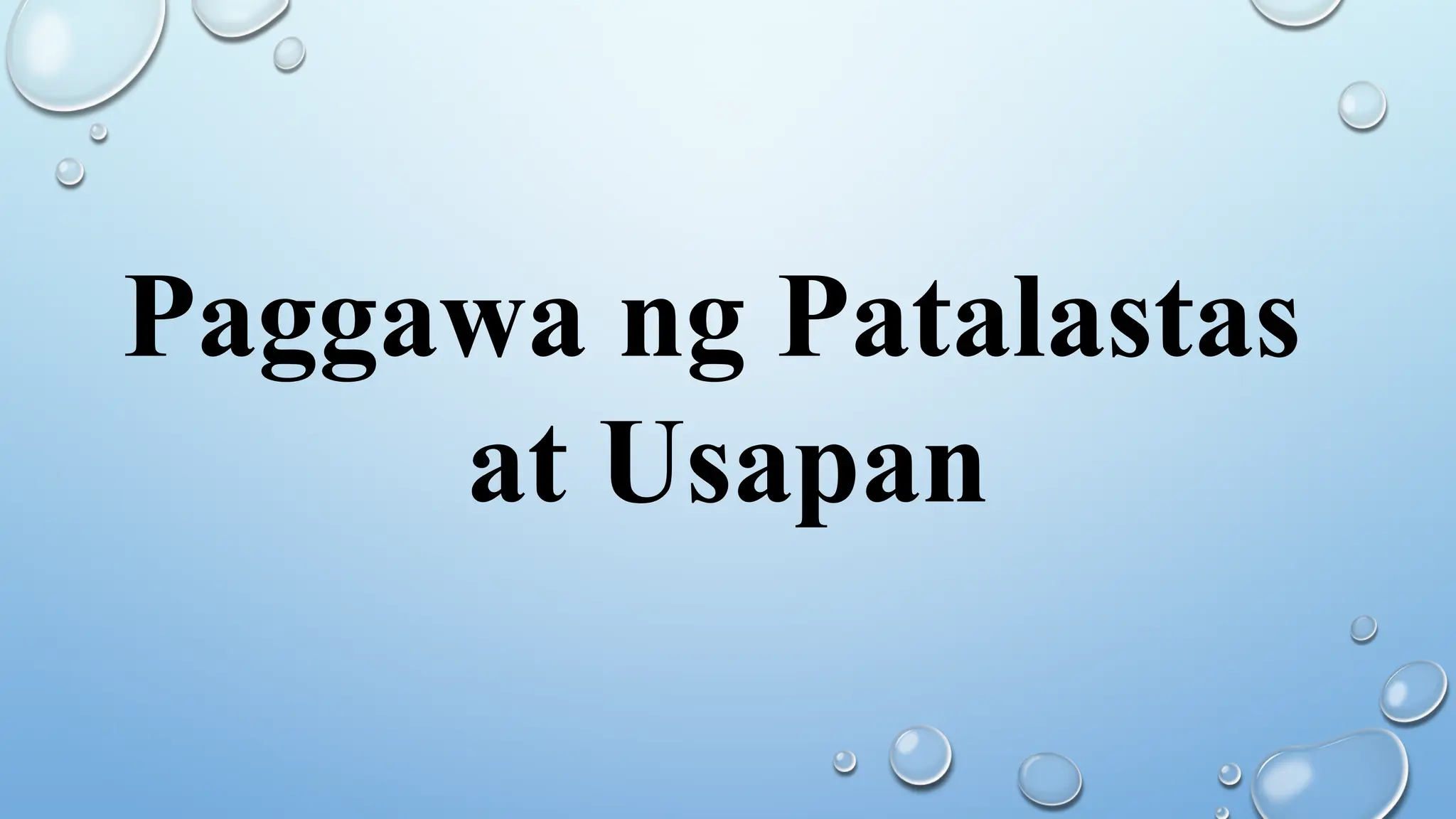 Filipino Grade 6 powerpoint Presentation | PPT