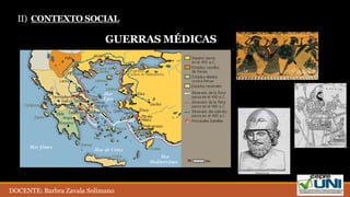 II) CONTEXTO SOCIAL
GUERRAS MÉDICAS
DOCENTE: Barbra Zavala Solimano
 