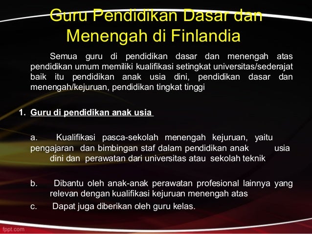 3 Finlandia Kurikulum Pendidikan Finlandia