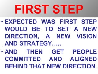 First Step Next Principles Examples 3 first who...then what | PPT