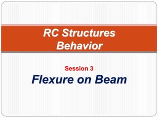 Analysis and Design of Reinforced Concrete Beams | PDF