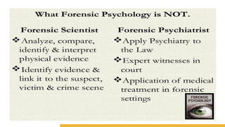 3 Forensic Psychology Vs Forensic Psychiatry.pptx