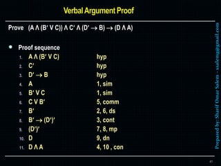 #3 formal methods – propositional logic | PPTX