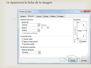 
 Aparecerá la ficha de la imagen.
 