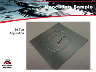 Knockout: Sample 50 Ton Application 100 mm 