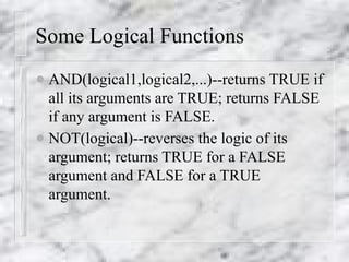 3 Formulas, Ranges, Functions. jkvncoerlvw;f | PPTX