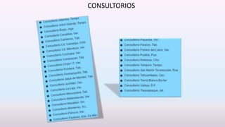 CONSULTORIOS
 