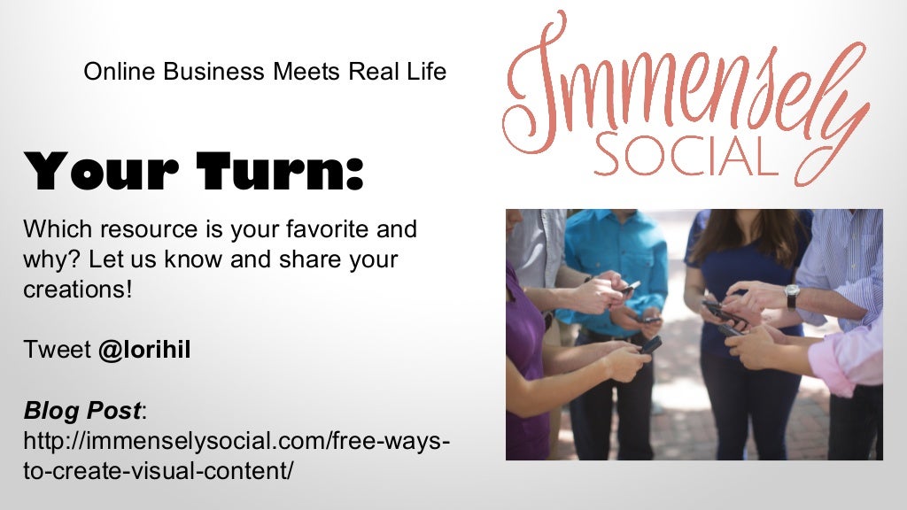 3 Free and Fabulous Ways to Create Visual Content