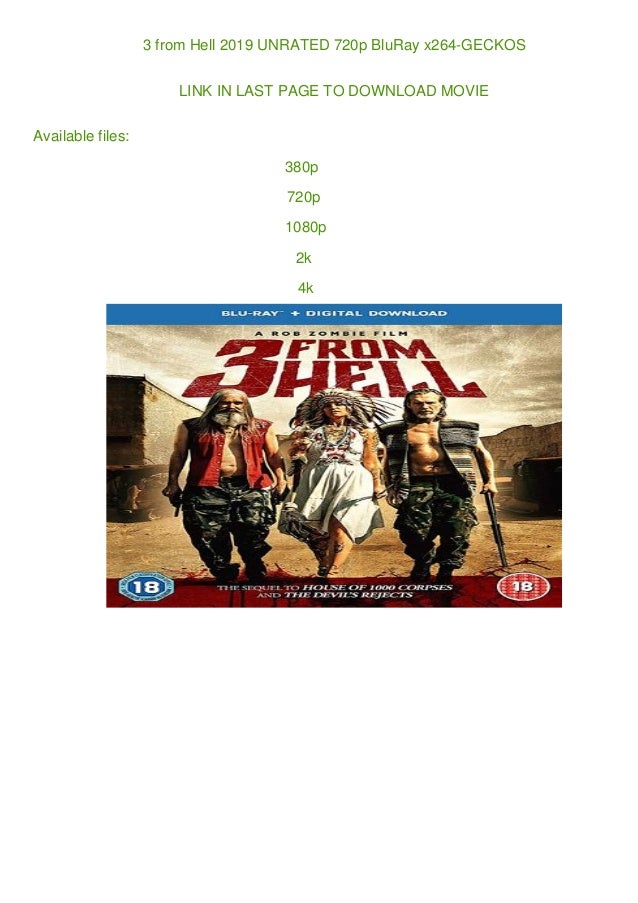 three from hell putlocker