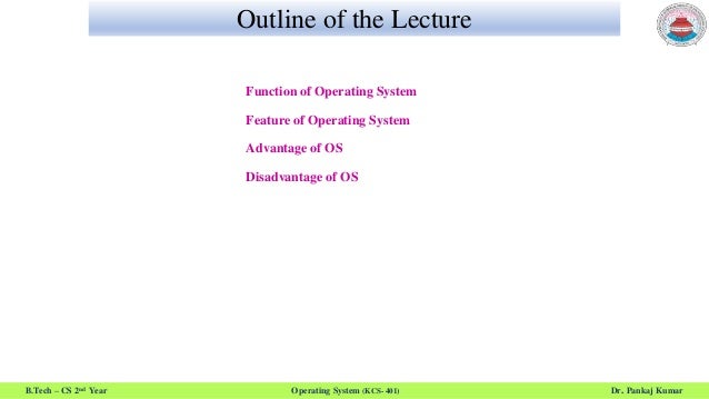 Function of Operating System | PPT