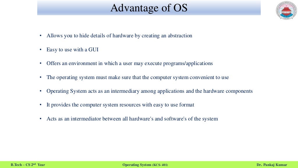 Function of Operating System | PPT
